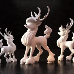 Northern reindeer Decor Elegant  STL 3D PRINTING